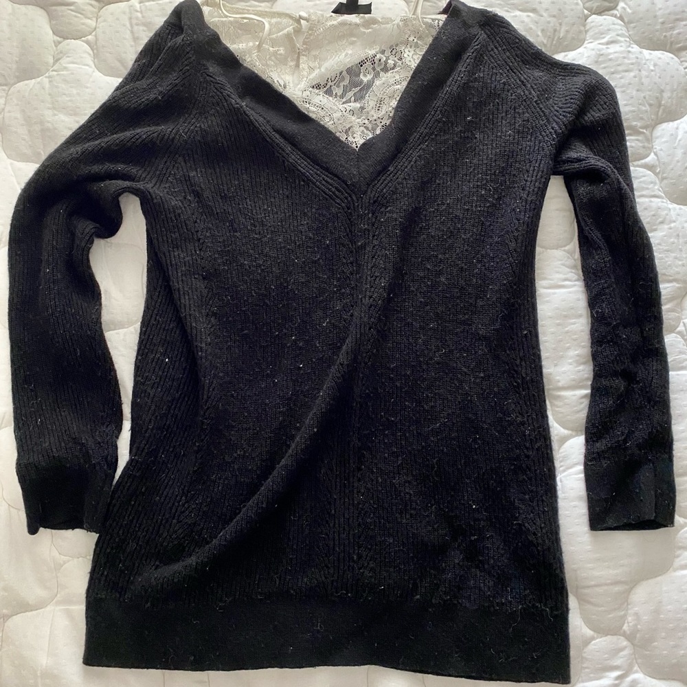 Top Shop Off the Shoulder Long Sweater